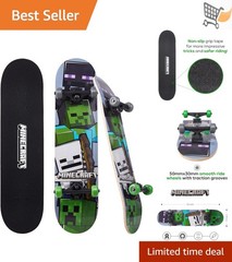 Skateboard Wooden 31 In Printed Grip Tape Cruiser All Skill Levels