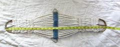 28″ WHITE CONTOURED ROPE ROPER WESTERN CINCH
