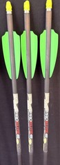 TenPoint Pro Elite 400 Crossbow Arrows Alpha Nock – 6 Crossbow Arrows – NEW