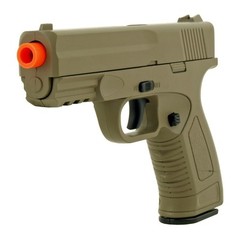 UKArms G39 Full Metal Spring Assisted Airsoft BB Pistol Handgun – Desert Tan