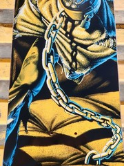 Zero Skateboards x Iron Maiden Piece of Mind skateboard deck 8.375 Metallica SOD