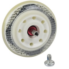 8 Red Aluminum Spacers for Inline skate wheels for MICRO bearings & 6mm axles