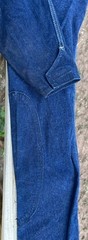 Devon Aire Blue Demin Riding Breeches Knee Patches Size 26L New w/o Tags