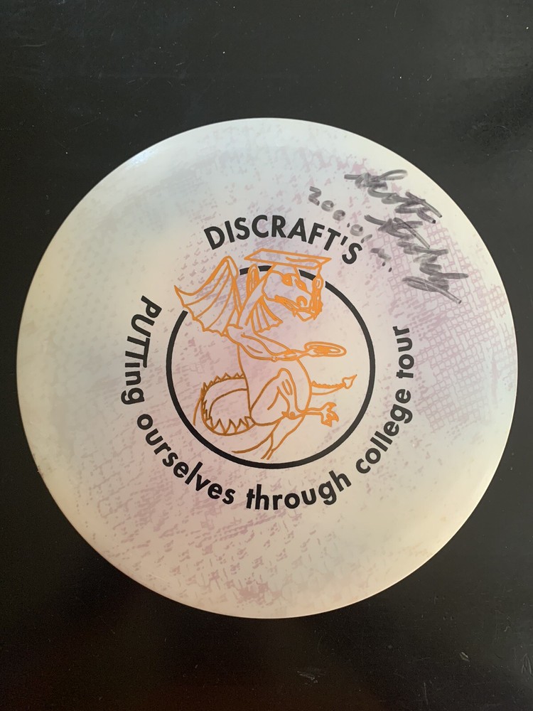 Vintage Discraft Cyclone 175g w/ Scott Stokely Stamp and Signiature