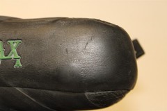 Evolv Defy VTR eco-TRAX Biginner Rock Climbing Mens Size 9 9.5 Black Strap Shoes