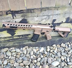 Airsoft G&G Full Metal «Predator» CM16 M4 AEG W/Built-In ECU Mosfet