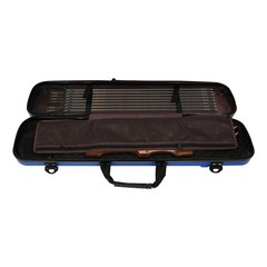 Blue Recurve Bow Case w/ Handle,90*13*20cm Lightweight Travel Case for Long Bow