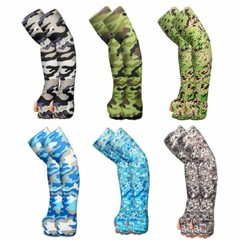 1/2/6Pairs Cooling Arm Sleeves Cover UV Sun Protection Sports For Men Women