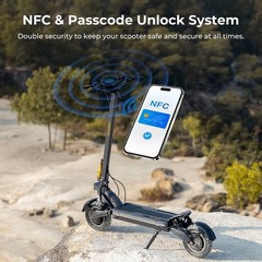 Ausom F1 Max Foldable Electric Scooter,2*1400W Motor,62 Mile Range,45 mph Speed
