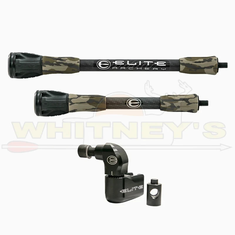 Elite Carbon Micro Stabilizer Kit – 8in/10in. – Mossy Oak Bottomland-SR-KT-00026