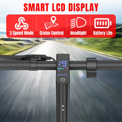 Electric Scooter with Seat Adults 350W 19MPH 15 Mile Range 8.5″ Tires