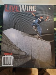 OSIRIS LIVEWIRE SKATEBOARD MAGAZINE ISSUE 3 FALL/WINTER 2002