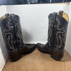 Tony Lama 48174 Men’s Size 9 D Western Boots Brown Leather