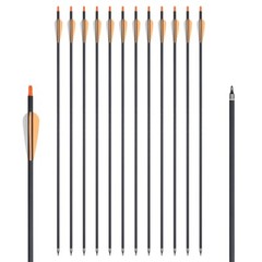 Archery 15-50lb Traditional Recurve Bow Mongolian Horse Bow Carbon Arrows Target