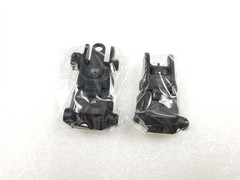 Krytac OEM Flip Up Sights Set Front and Rear Back Up Sight for Airsoft AEG