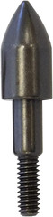12Pcs 5/16″ Archery Field Points Screw-in Arrow Point 100 Grain Steel Field Tips