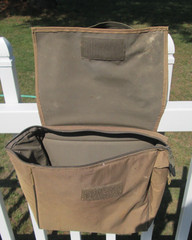 LARGE INSULATED TAN SADDLE WESTERN SADDLE BAGS
