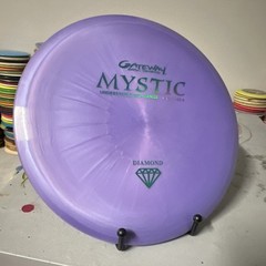 Gateway Diamond Mystic Midrange Disc Golf Disc Purple 174g 5 5 -3 0