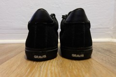 Gravis Arto Mid Black/Black Size 9 RARE