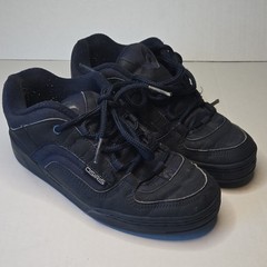 Osiris Daze Men’s Skateboarding Shoes Sneakers, Black, US 8.5 Medium Y2K Skater