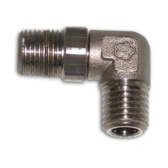 25 Kingman Spyder steel 90 Degree Swivel Elbow Gas Fittings 1/8″ NPT Metric LOT