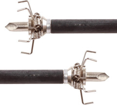 12cs 100 Grain Archery Broadheads 2″ Dia Expandable Hunting Arrowhead w/2 Blade