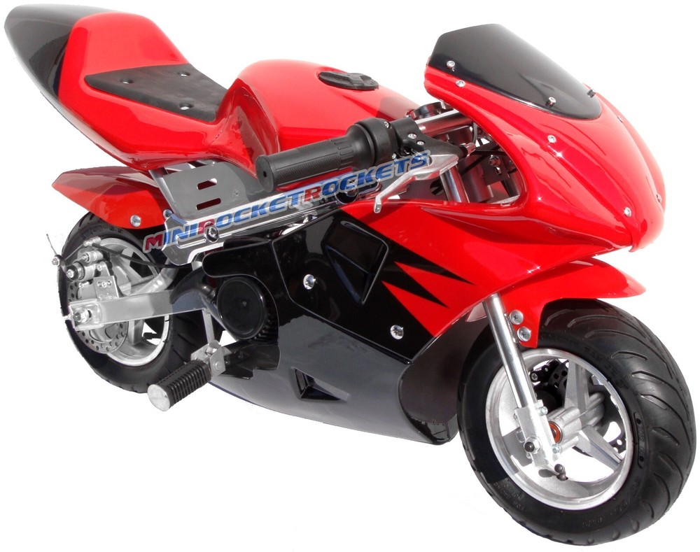 Crotch Rocket Bikes | 40cc Gas-Powered Mini Bikes | Suspension System | 28 MPH