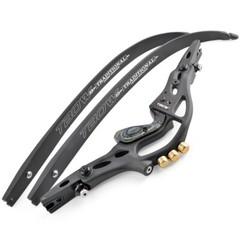 62″ ILF Archery Recurve Bow 30-60lbs Takedown 19″ Riser American Hunting Shoot