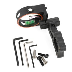Compound Bow 3Pin Sight Adjustable .029″ Optical Fiber Archery Bow Shooting Hunt