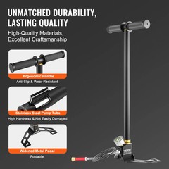 3 Stage PCP Pump 4500PSI 30MPa High Pressure Air Hand Pump Pistols Rifles Gift