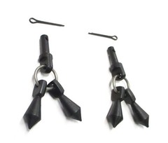 Jingle Bob Replacement Set Black Steel Sold in Pairs New from Eddy’s Tack