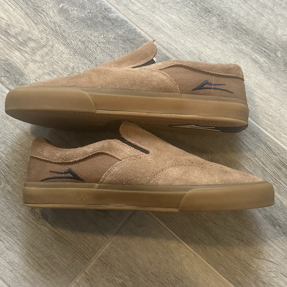 Lakai Shoes Owen VLK – Walnut/Gum Suede M9.5