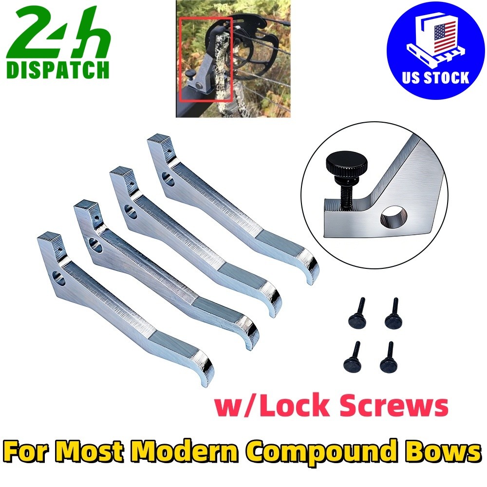Linear Bow Press Finger Kit 7/16 »For Most Modern Compound Bows w/Lock Screws