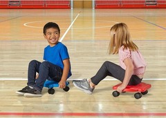 Lightweight Blue Floor Scooter Board for Kids – Builds Coordination & Strength