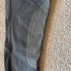 Ariat Pro Series Olympia Equestrian Breeches Womens 30×25 Grey Knee Patch