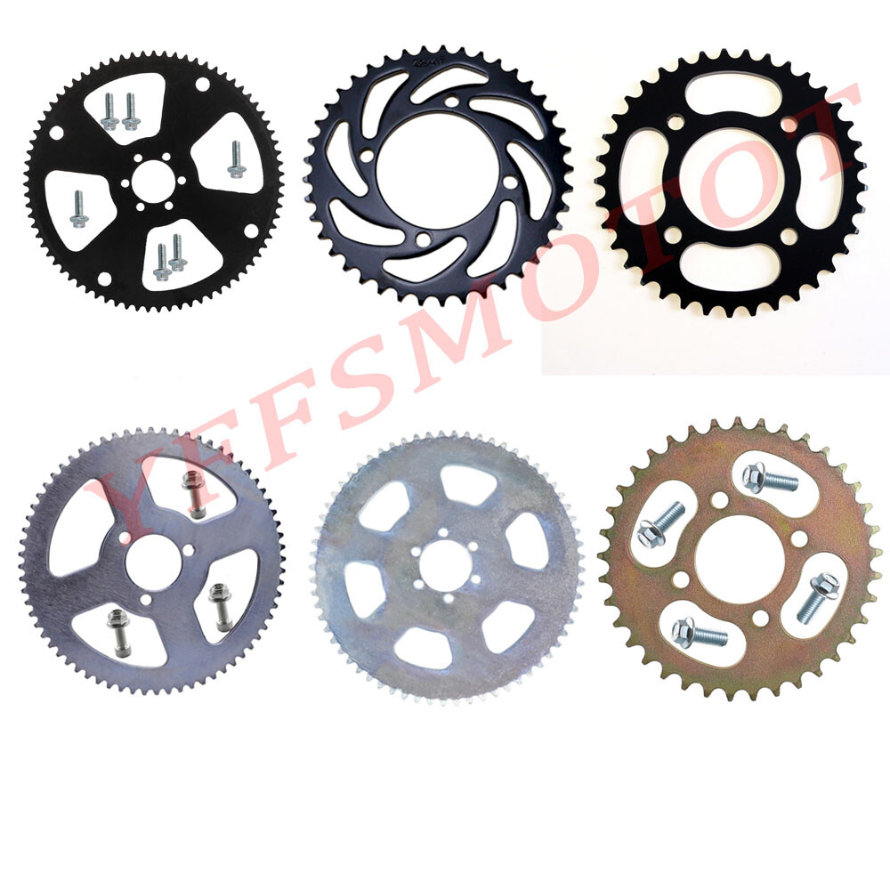 420/428 37T/41T/54T/65T Rear Back Sprocket fr CRF50 Suzuki SSR Pit Dirt Bike ATV