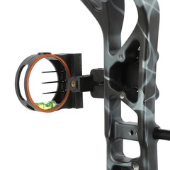 Archery Bow 3Pin Sight 0.029″ Optical Fiber Adjustable CompoundBow Shooting Hunt