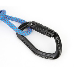 22KN Auto Locking Climbing Carabiner Clip for Rappelling Hammock Camping Outdoor