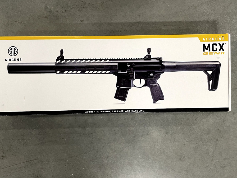 SIG SAUER AIR-UD-MCX-177-G2-BLK GEN 2 CO2 545 FPS CO2 AIR GUN M LOK 90 GR 30 RD