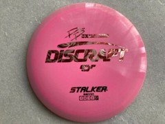 Discraft Paige Pierce 5X ESP Stalker-Pink with NEW Collectible Pink Rose Foil