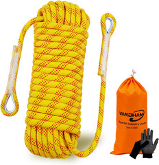 Static Climbing Rope – 12Mm High Strength Arborist Rope 32FT for Outdoor Rappell