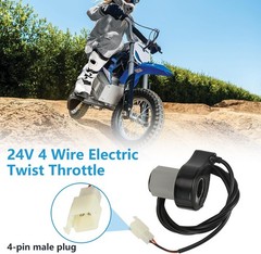 24V Twist Grip Throttle For Razor MX350 E200 E300 Electric Scooter Dirt Rocket
