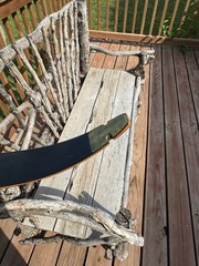 Vintage Bear Archery Black Panther Hunter Recurve Bow 52” 45/50# Right Handed
