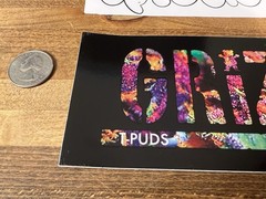 Grizzly Griptape Grandaddy Purp Bar Sticker Torey Pudwill Skateboarding Supreme