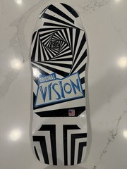 Retro Gator Overlay Decal for Reissue Skateboard Decks vintage 80’s vision