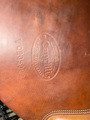 16.5in Bates Caprilli English Saddle W/ Exchangeable Gullet System