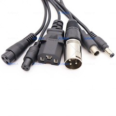 Ebike Scooter Battery Charger Conversion Adapters For 5.5×2.1mm DC Plug Charger