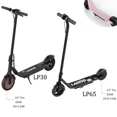 LADPED 250W/350W Electric Scooter for Kids, 6.5inch/8.5inch Escooter Best Gift
