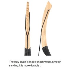 Handmade Horse Bow by AF Archery: 53″ Traditional Recurve Design for Hunting