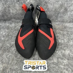 Adidas Five Ten Aleon Climbing Shoes Mens Size 9 Black Red 5.10 BC0861